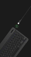 10 inch Magnetic Tablet Keyboard for iPad 2024 10.9 11 10.2 Bluetooth Rechargeable Keyboards for Xiaomi 6 Huawei Matepad 11.5