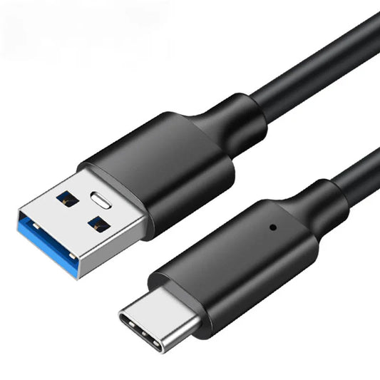 USB 3.2 to Type C Cable Data Transmission High Speed for Xiaomi Redmi Samsung USBC Cable Fast Charging Mobile Phone Charger Cord