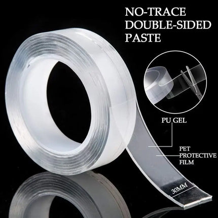 Double-Sided Nano Tape For Bathrooms & Kitchens