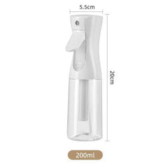 200ml/300ml/500ml High Pressure Continuous Spray Bottle Hair Care Makeup Water Replenishing Spray Bottle Press Mist Spray Bottle