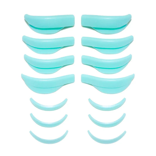 7Pair Silicone Eyelashes Curl Pads Set Y Eyelashes Brush Clean Comb Eye Lash Extension Perm Tools Eyelash Lifting Kit Accessorie