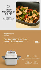 Stir Frying Machine Fully Automatic Home no supervision required Rotating Flip Intelligent Stir Frying Robot