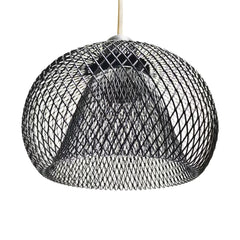 Metal Wire Pendant Lamp Shade Ceiling Light Shade Chandelier Cover Cage Guard for Home Teahouse Dining Room Cafe Hallway