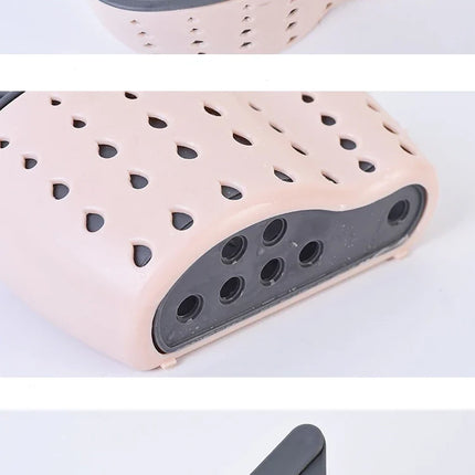 Home Storage Drain Basket Kitchen Sink Holder Adjustable Soap Sponge Shlf Hanging Drain Basket Bag Kitchen Accessories