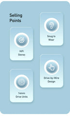 Awei PC-7T/PC-7 Wire-controlled Headset With Microphone Hands-free Calling Ergonomic Headphone Type-C Earphone For Smartphones