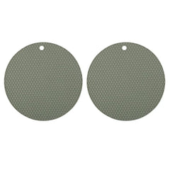 2/4 PCS Multifunction Heat Resistant Silicone Mat Drink Cup Coasters Nonslip Pads Pot Holder Table Placemat Kitchen Accessories