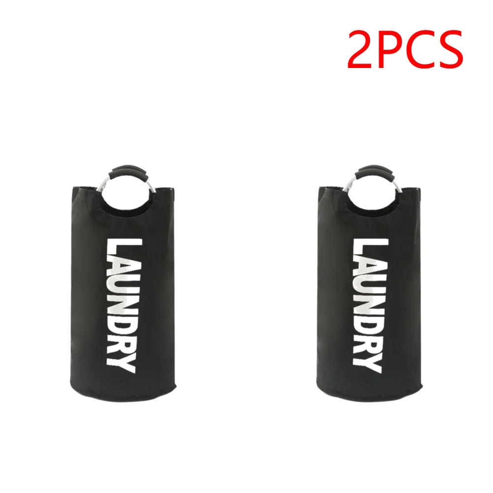 82L Dirty Clothes Basket Large Capacity Foldable Laundry Basket Clothes Storage Basket Multifunction for Laundry Room Dorm