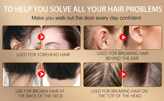 LOCKMIO Wax Stick Natural Coconut Oil Moisturizes Soften Smoothing Styling Flyaway Hair Edge Control Strong Hold Long Lasting