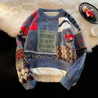 XL / YM19 fleece-lined Blue