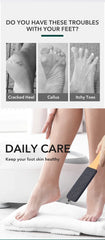 1PCS Professional Pedicure Rasp Tool for Dead Skin Crack Heels Beech Wood Foot File Rasp Callus Remover Foot Scrubber