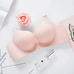 2025 New Extreme Push Up Bra 8cm Pads Small Bust Double Cup Padding Wireless Adjustable Plunge Bra Seamless Lift & Natural Shape
