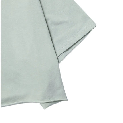 Casual T-Shirt Cotton Women Short Sleeve Dance Sports Running Clothes Yoga Fitness Crop Top Loose Gym Workout Shirts