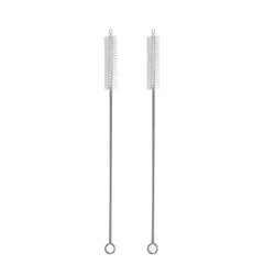 2-10Pcs Drinking Straw Cleaning Brush Kit Straw Tube Pipe Cleaner Nylon Stainless Steel Long Handle Cleaning Brushes forStraws
