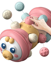 Baby Crawling Roller Toy Infant Activity Tummy Time Roller Montessori Educational Development Sensory Toys for Kids 0 12 Months