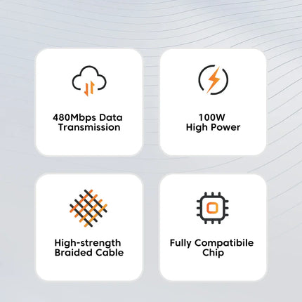 Toocki USB Type C Cable 100W Fast Charging 6A Type C Cable for Xiaomi Huawei P30 P40 Samsung POCO Realme Oneplus Data Wire