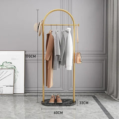 Hanger Floor Bedroom and Household Clothes Rack Simple Indoor Hanging Clothes Rack Multi-Functional Living Room Simple Coat Rack