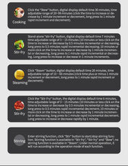 Stir Frying Machine Fully Automatic Home no supervision required Rotating Flip Intelligent Stir Frying Robot