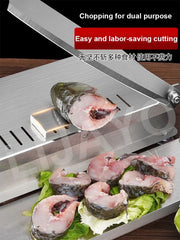 LIJAYO Commercial Manual Frozen Chicken Duck Fish Slicer Bone Cutting Tool Stainless Steel Minced Lamb Bone Meat Cutter