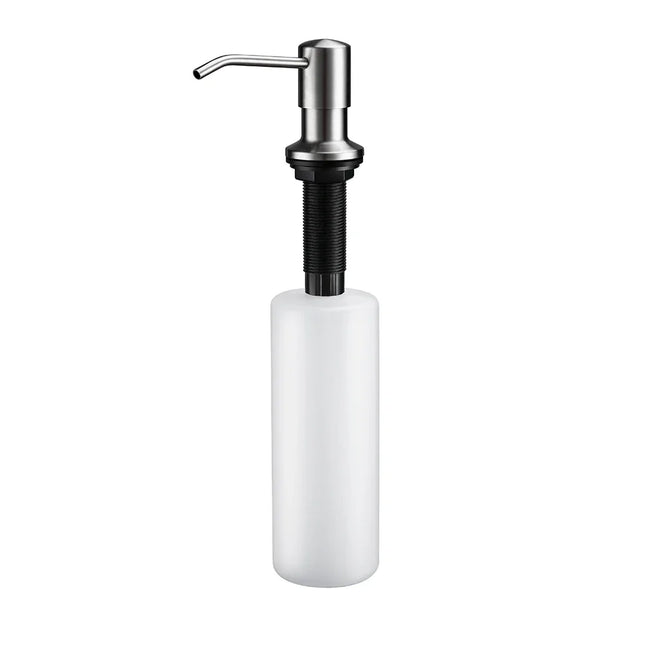 Kitchen Soap Dispensers 500ml Build in Dispenser Soap For Kitchen Bathroom Accessories Stainless Steel Pump Liquid PE Bottle
