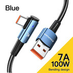 Blue 7A Cable / 1m / CN