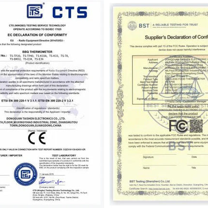 Digital Chef Thermometer Wireless Meat Thermometer Remote Instant Read BBQ Cooking Food Thermometer for Kitchen Oven Grill