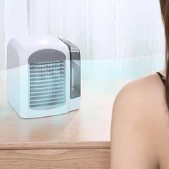3-in-1 Summer Water-Cooled Fan Mini Air Cooler Humidifier Home Air Conditioner Desktop Fan Detachable Air Cooler Electric Fans
