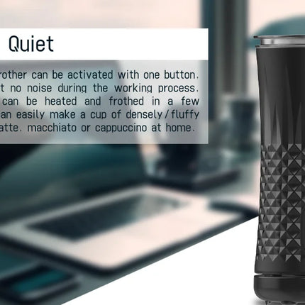 Fully Automatic Milk Frother Electric Hot and Cold for Making Latte Cappuccino Coffee Frothing Foamer Kitchen Appliances 400W