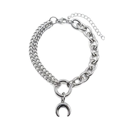 Selene Crescent Moon Bracelet