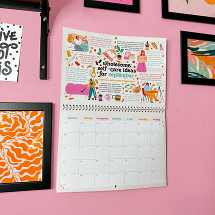 2026 Dated Calendar: A Self-Love Journey