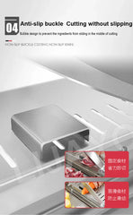 LIJAYO Commercial Manual Frozen Chicken Duck Fish Slicer Bone Cutting Tool Stainless Steel Minced Lamb Bone Meat Cutter