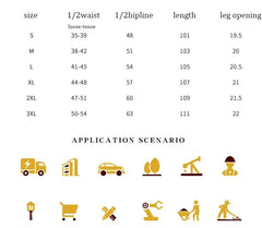 Cargo Pants Men Workwear Multi-Pocket Outdoor Hiking Joggers Pants Work Trousers Men with Wear resistant multi pocket Knee Pads