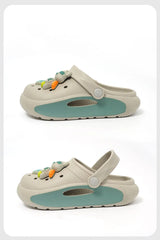 Casual Cute Non Slip Clogs For Girls, Breathable Lightweight Garden Clog Shoes For Indoor Outdoor Shower Beach Pool