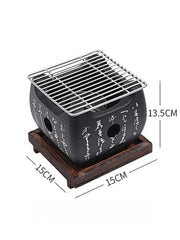 Bbq Grill Outdoors Barbecue Grill Furnace Stove Barbecue Portable Grill Outdoor Stove Save Space Charcoal Furnace High-capacity