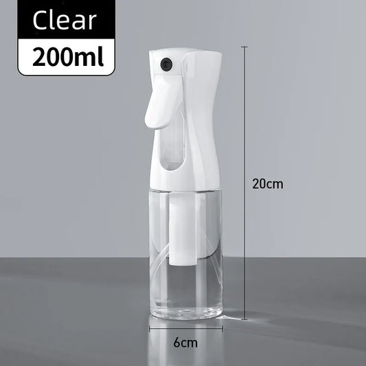 200ml Hair Spray Bottle Applicator Bottles Ultra Fine Continuous Garden Water Sprayer for Hairstyling/Cleaning/Plants/Misting