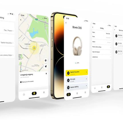 Baseus Bowie D05 Headphones Wireless Earphone Bluetooth 5.3 Headset HiFI Stereo Fones Foldable Wireless Wired Dual Use Headphone