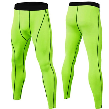 New Men's Compression Pants Male Tights Leggings For Running Training Sport Fitness Quick Dry Fit Joggings Workout Trousers