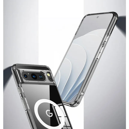 2025 Fashion Magnetic Case For Google Pixel 9 Pro 8 8A 7 10 Dull Polish Wireless Charger Cover Anti-knock Cases For Pixel 9A 7A