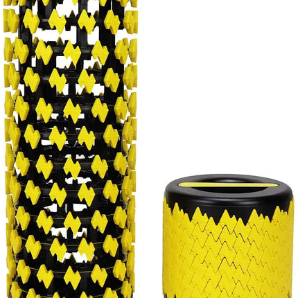 Folding Yoga Column Adjustable Pilates Foam Roller Portable Fitness Equipment Leg Back Muscle Massage and Relaxation