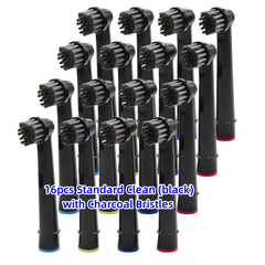 16/20PCS Brush Head nozzles for Oral B Electric Toothbrush Replacement Head Refill Sensitive Floss Cross Action for Oralb