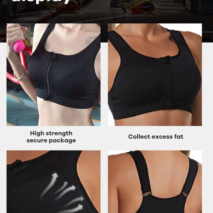 Yoga Fitness Bra Shock-absorbing Sports Bra Breathable and Quick Drying Training Running WOMEN'S Underwear