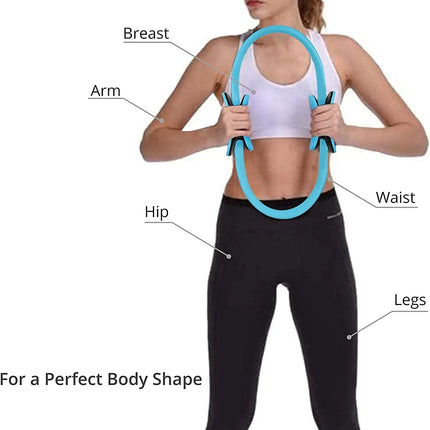 Pilates Ring Pilates Magic Fitness Circle for Toning Thighs Abs and Legs Resistance Training Body Sport Fitness Yoga