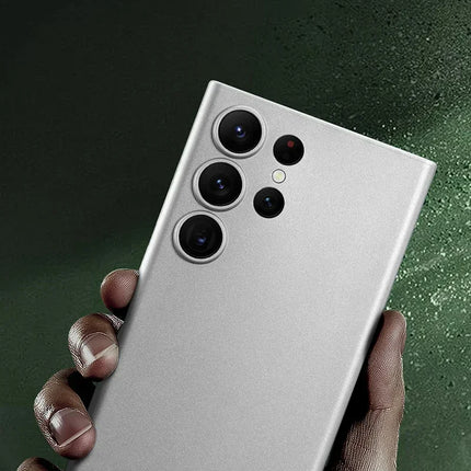 UltraThin 0.3mm shockproof transparent Outer case For Samsung Galaxy S24 Ultra Plus Solid Color Clear Frosted Matte PP Hard Case