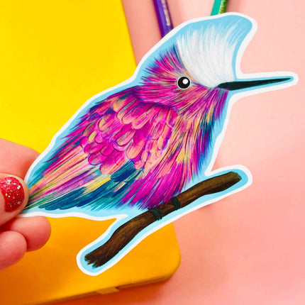Birbfest 2025 Illustrated Birds 10cm Vinyl Sticker