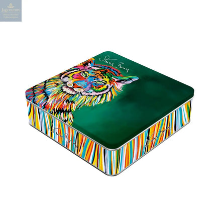 Steven Brown Kim McZoo tin of salted caramel fudge