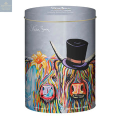 Steven Brown McHappily Ever After assorted fudge in oval tin