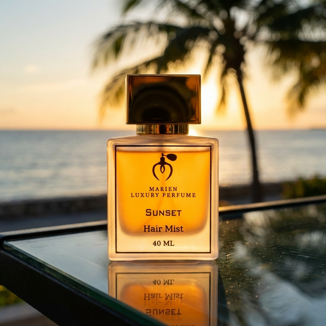 Marien Sunset Luxury Hair & Body Mist | Vanilla, Musk - 50ml