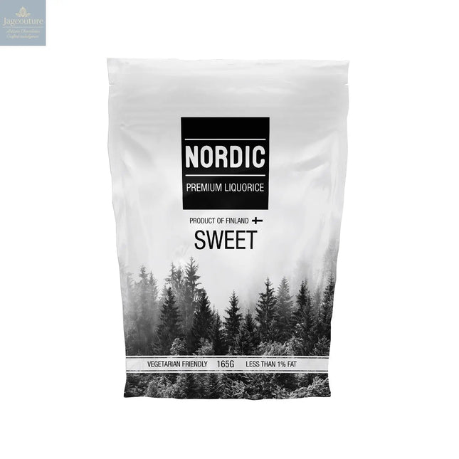 Sweet soft eating premium liquorice in sachet bag - vegetarian friendly