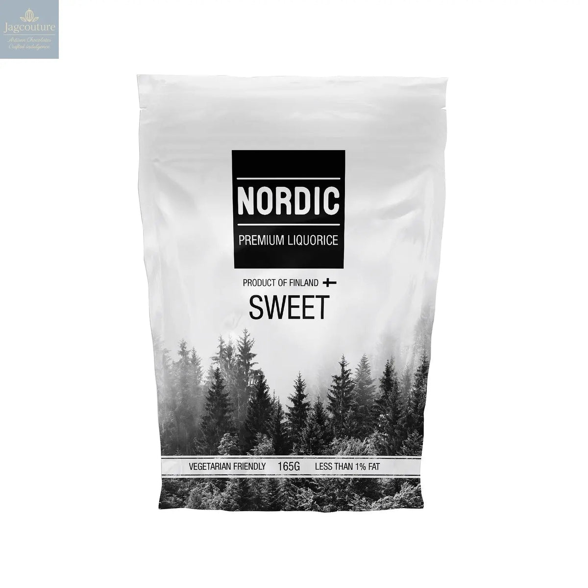 Sweet soft eating premium liquorice in sachet bag - vegetarian friendly