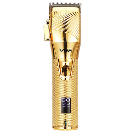 VGR V-280  10W USB Metal Electric Hair Clipper with LED Digital Display, V-280 (Gold)