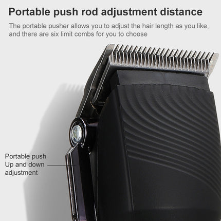 VGR V-280  10W USB Metal Electric Hair Clipper with LED Digital Display, V-280 (Gold)